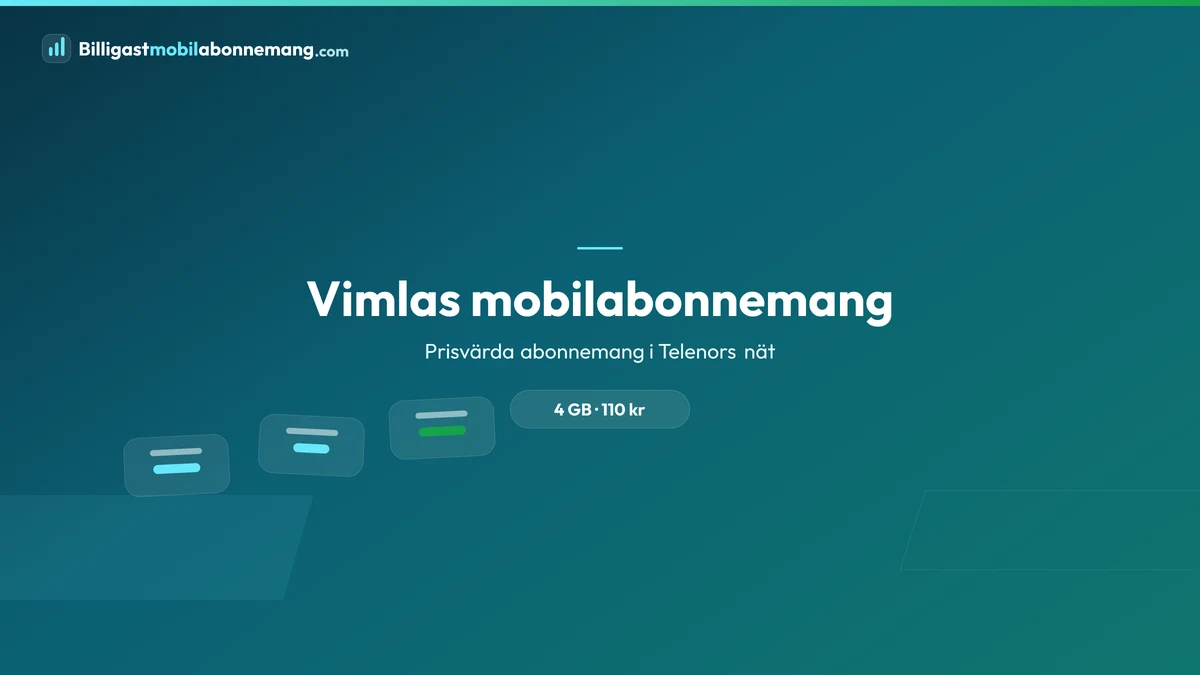 Vimlas mobilabonnemang